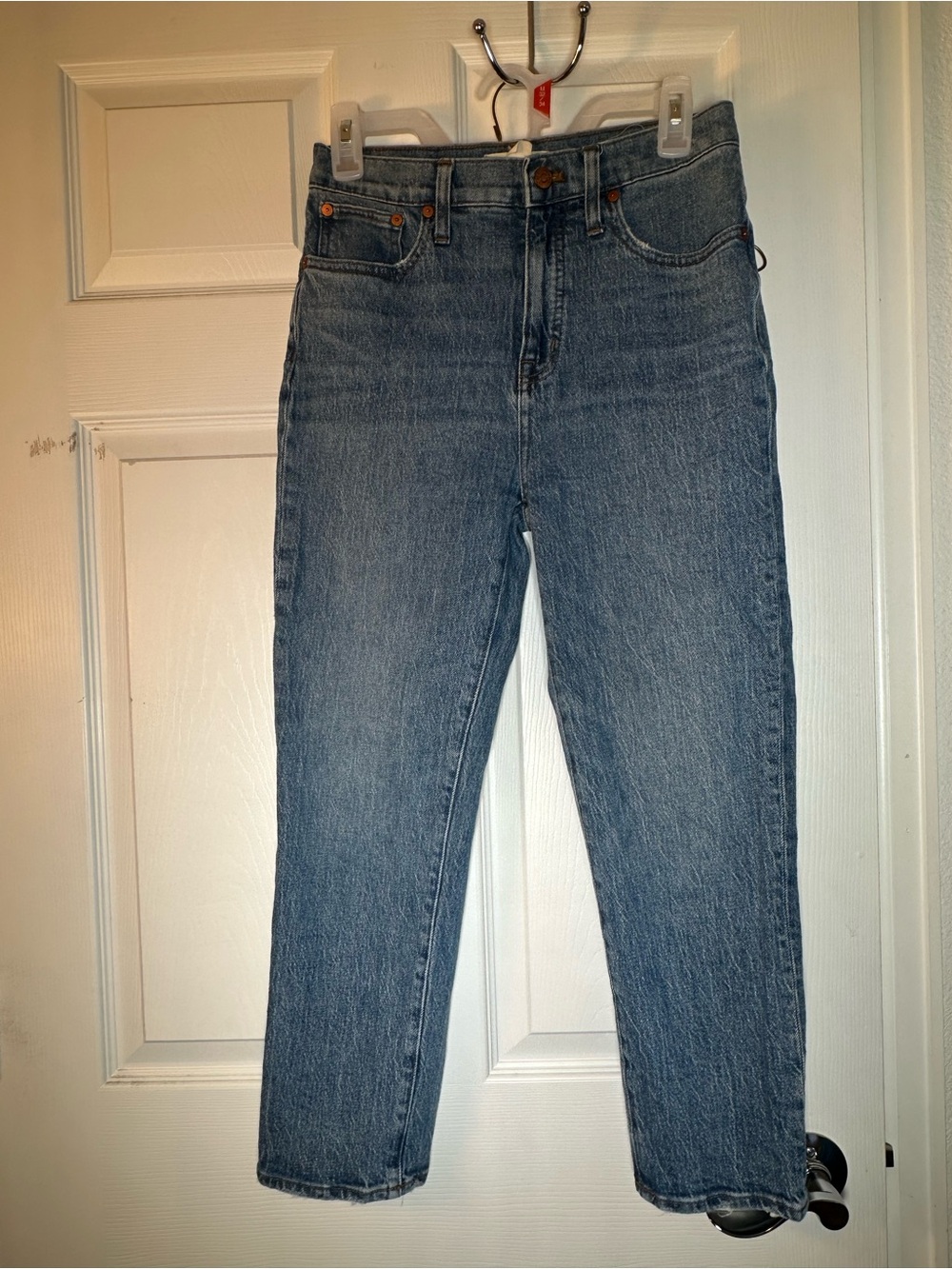 Madewell Classic Straight Blue Jeans